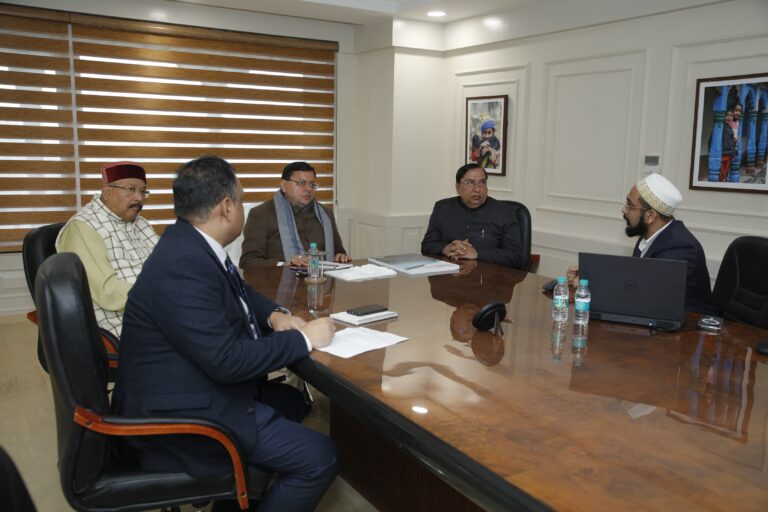 सीएम पुष्कर की सख्त हिदायत शारदा कोरिडोर परियोजना में तेजी लाए अफसर