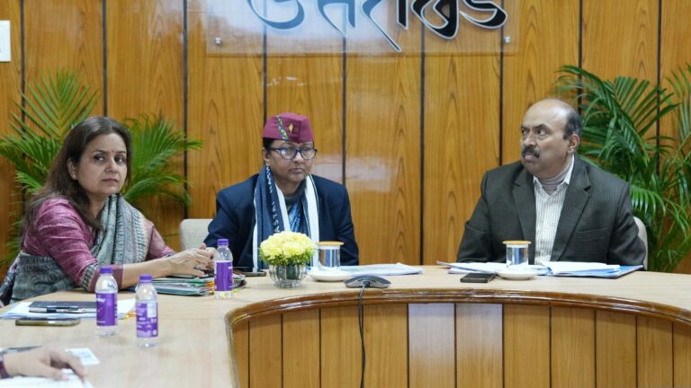 मुख्य सचिव राधा रतूड़ी ने 7वें काॅमन रिव्यू मिशन की बैठक में प्रतिभाग किया