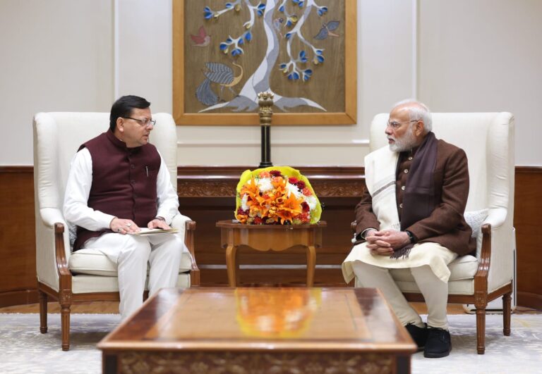 देवभूमि उत्तराखंड आगमन से पहले पीएम ने दी राज्य को दी दो बड़ी सौगात।