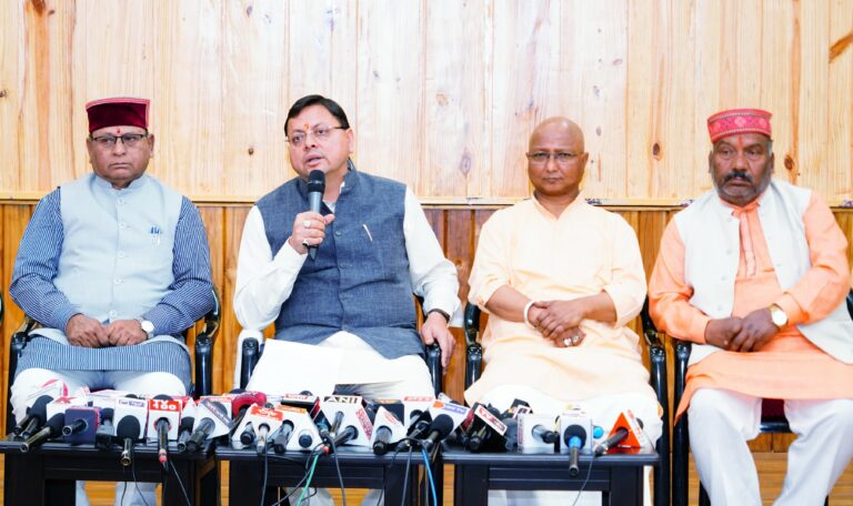 भ्रष्टाचार, अतिक्रमण और अवैध कब्जों पर जारी रहेगा प्रहार, महत्वपूर्ण मुद्दों को हमने कभी ठंडे बस्ते में नहीं डालाः मुख्यमंत्री