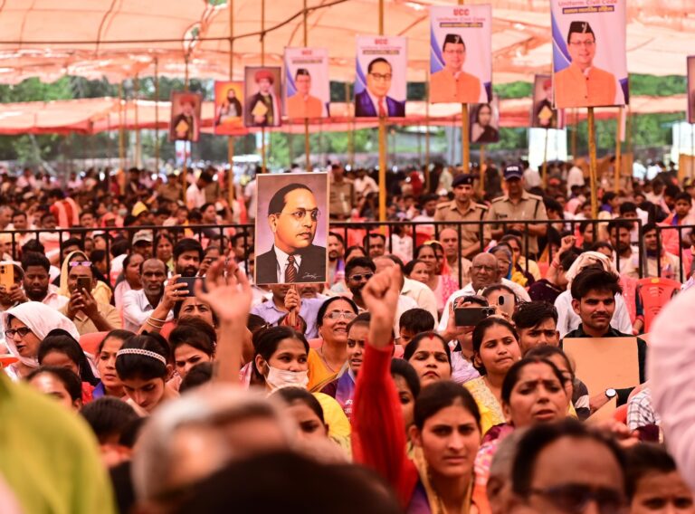 समान नागरिक संहिता’ विशाल जनसमुद्र से जनविश्वास का अमृत धामी हुए अभिभूत
