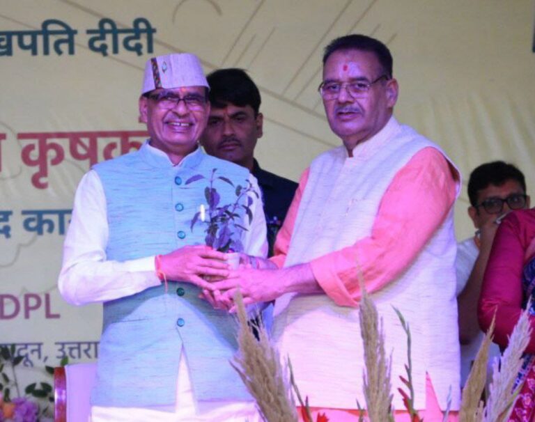 केंद्रीय कृषि मंत्री शिवराज सिंह चौहान 6 जून को करेंगे किसानों से ‘खाट पर संवाद’, डोईवाला के पाववाला सौड़ा गांव में लगेगी चौपाल