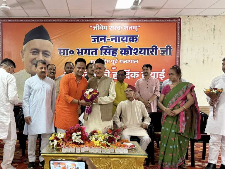 भगत सिंह कोश्यारी का 83वां जन्मदिन: धामी सरकार को दिए 100 में से 95 अंक