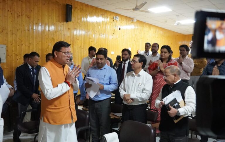 लोगों की भावनाओं के अनुरूप होगा निर्माण कार्य – मुख्यमंत्री पुष्कर सिंह धामी