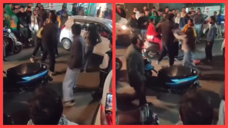 मसूरी में देर रात हाई वोल्टेज ड्रामा, युवती ने युवक को जड़ा थप्पड़, स्पा सेंटर पर सवाल