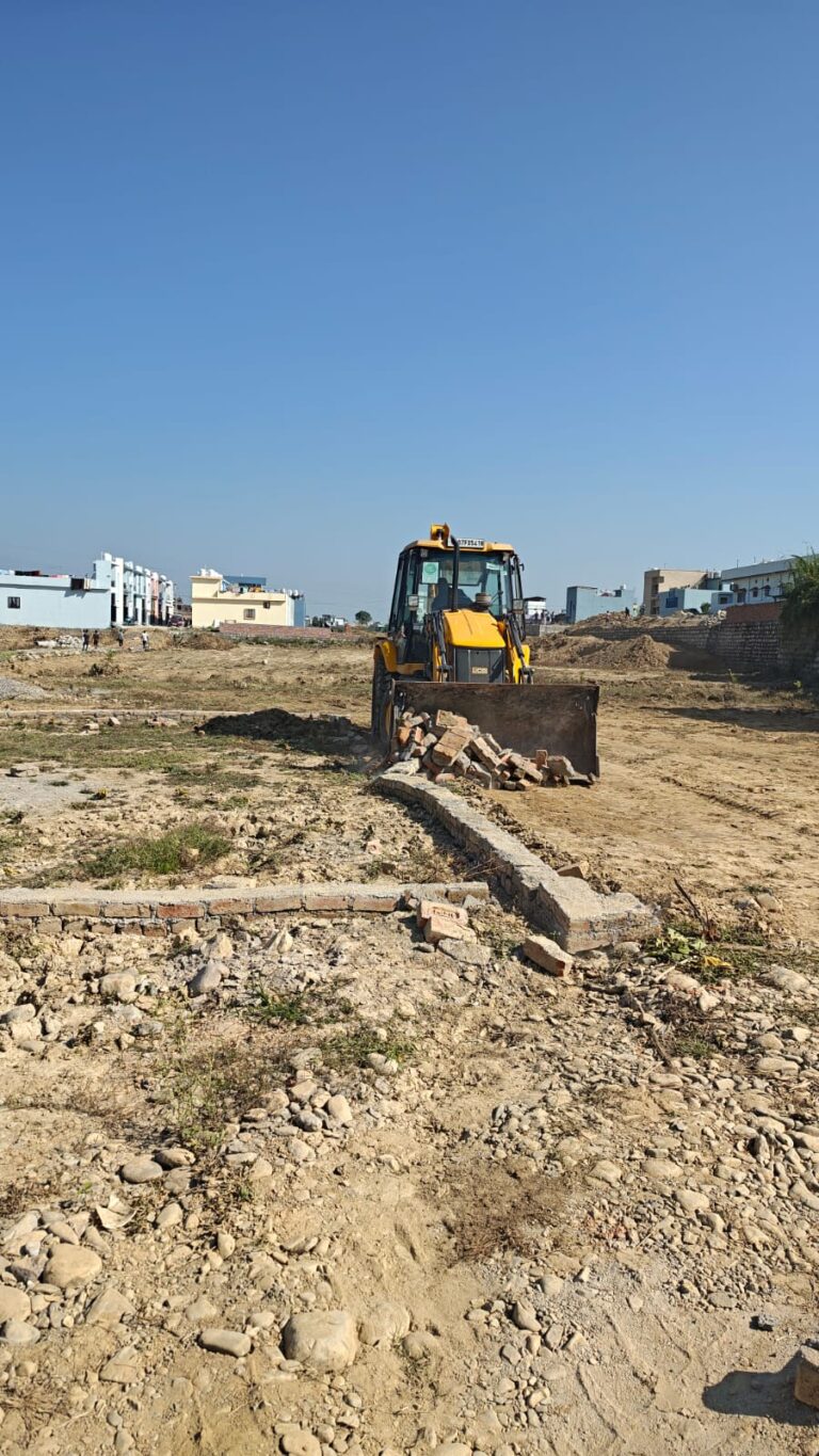 MDDA Action: शिमला बाईपास पर अवैध प्लॉटिंग ध्वस्त
