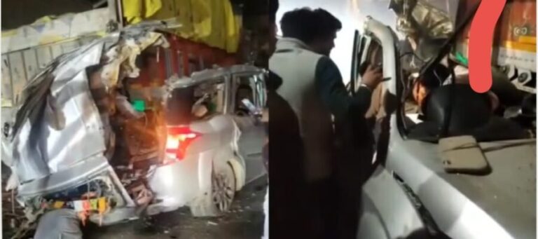 ऋषिकेश में रफ्तार का कहर, खड़े ट्रक से टकराई हाई स्पीड कार, 4 लोगों की मौत
