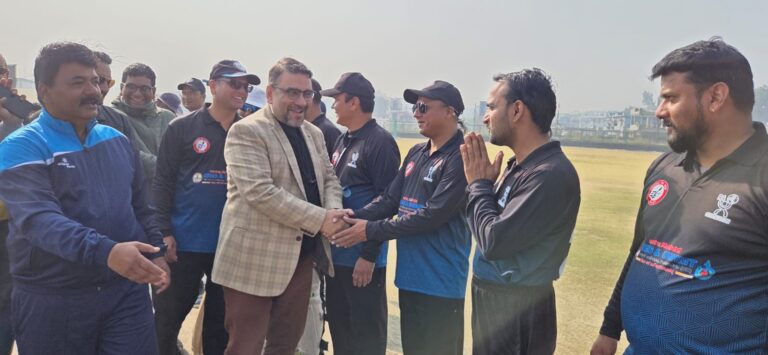दून लायंस के गेंदबाज नारायण परगाई के झटके तीन विकेट