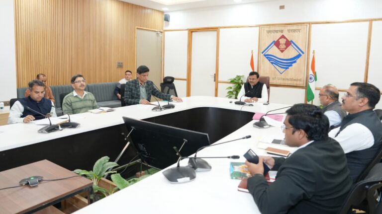 आपदा प्रबंधन कार्यों की समीक्षा SDRF–SDMF प्रस्तावों पर विस्तृत चर्चा