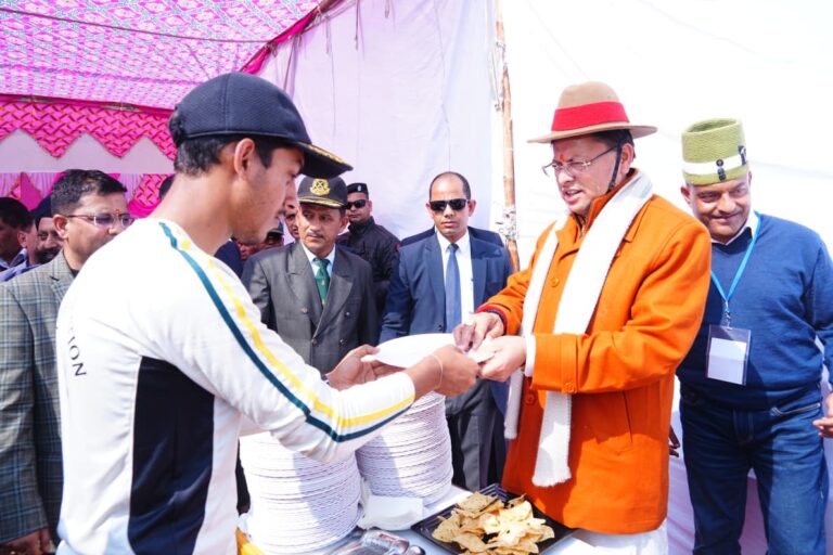 भराड़ीसैंण में सीएम धामी का बड़ा संदेश अग्निवीर कैडेट्स से संवाद