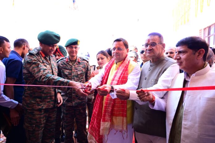 Pushkar Singh Dhami, Khatima news, CSD canteen inauguration, Uttarakhand soldiers, army सम्मान समारोह