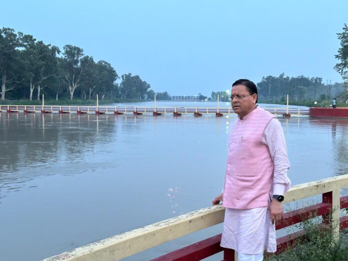 खटीमा का लोहियाहेड वाटर बाईपास बनेगा बड़ा पर्यटन केंद्र, CM धामी ने किया निरीक्षण|BHADAS4INDIA