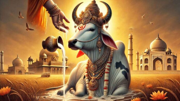 गौमाता को राष्ट्रमाता घोषित करने की मांग लेकर निकले कांवड़ यात्री को गोली लगी