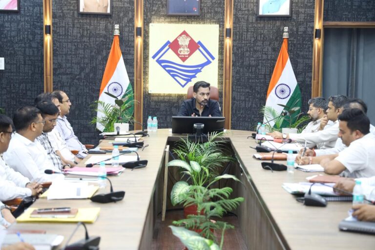 Dehradun District Plan 2026-27 DM Ashish Chauhan Dehradun Economy Self Employment Uttarakhand Blueberry Farming Trout Farming District Development Plan Uttarakhand Development News
