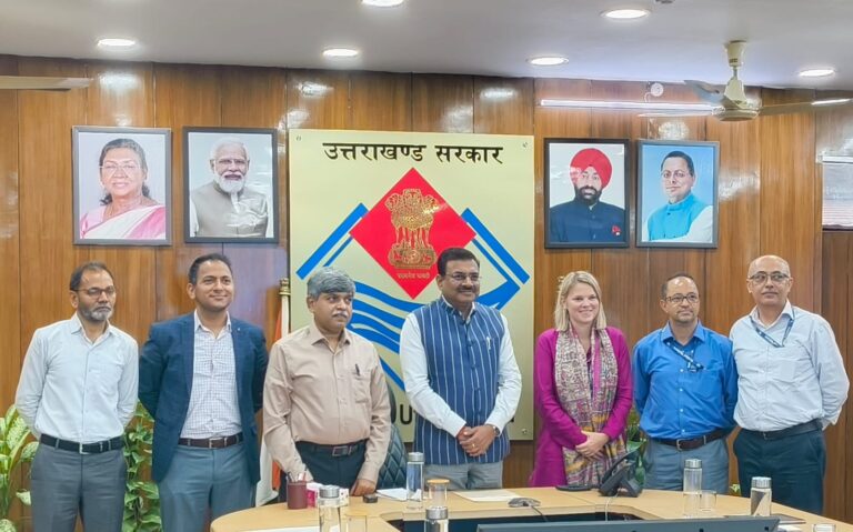 मुख्स सचिव से मिली (यूएनडीपी) की भारत में डिप्टी रेजिडेंट रिप्रेजेंटेटिव सुश्री ईजाबेल