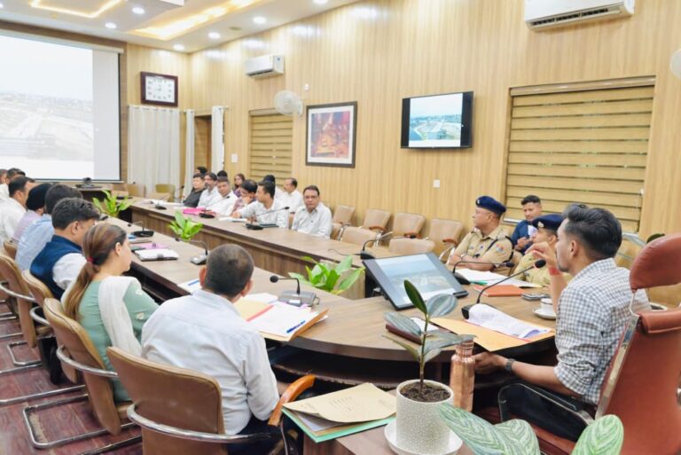 Traffic Review Meeting Dehradun